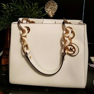 Michael Kors leather satchel